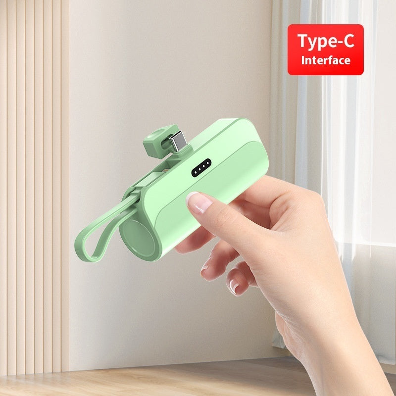 Pocket Wireless Mini Capsule Bank Compact Portable Power Bank