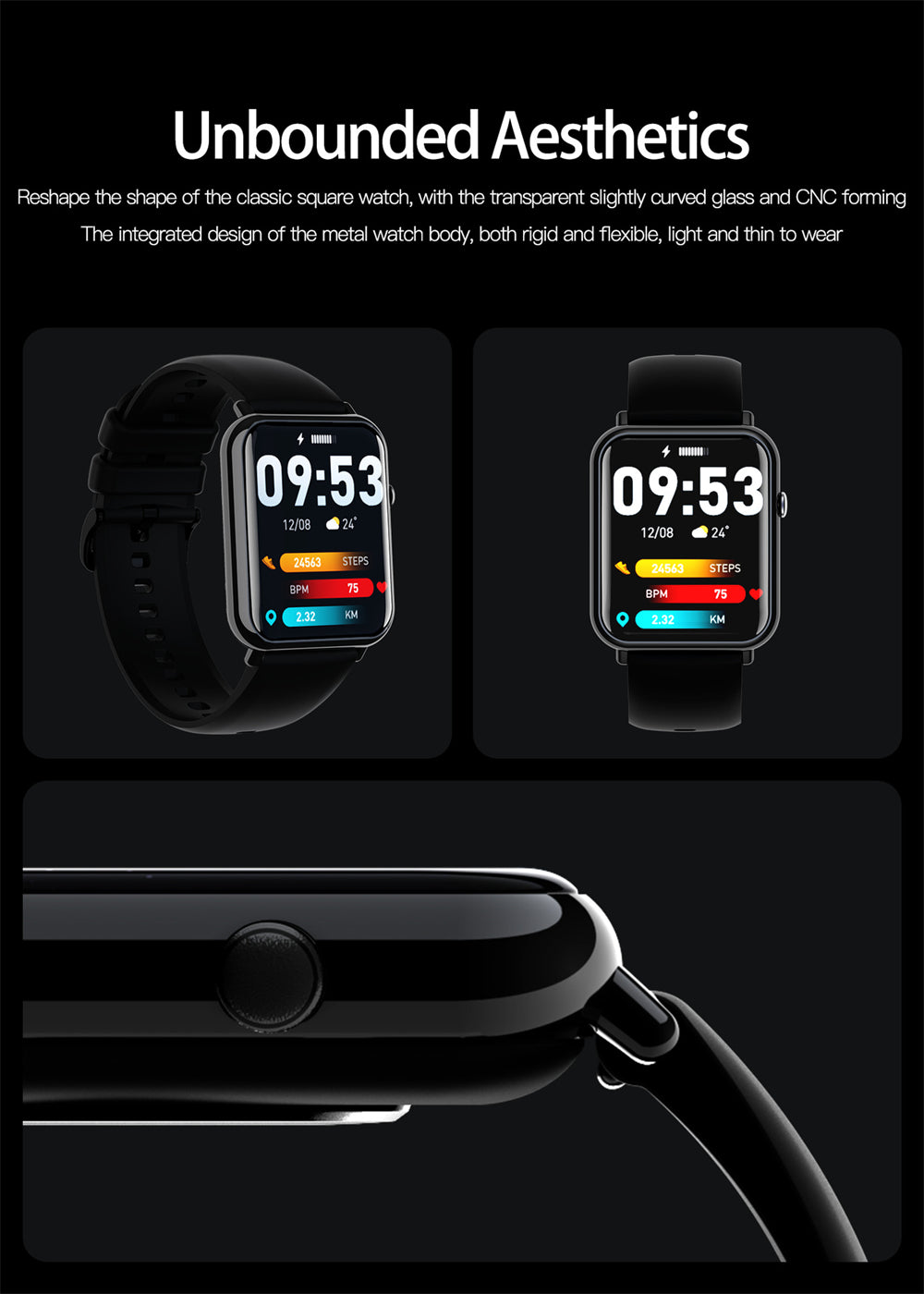 Smart Waterproof Watch – Stylish, Durable, and Functional