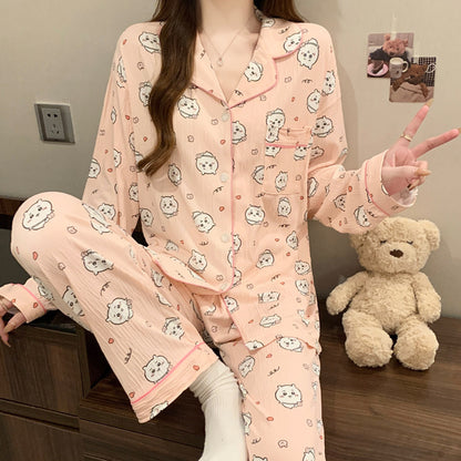 Buy High-Value Korean-Style Wrinkled Fabric Women’s Suit Set