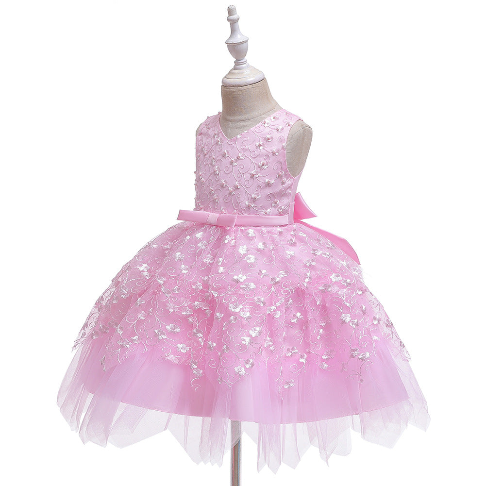 Baby Girls’ Dresses for Kindergarten Middle & Small Children