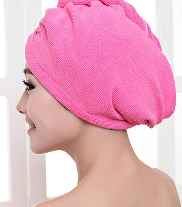 Buy Women's Hair Dryer Cap – Absorbent Quick-Dry Hair Towel