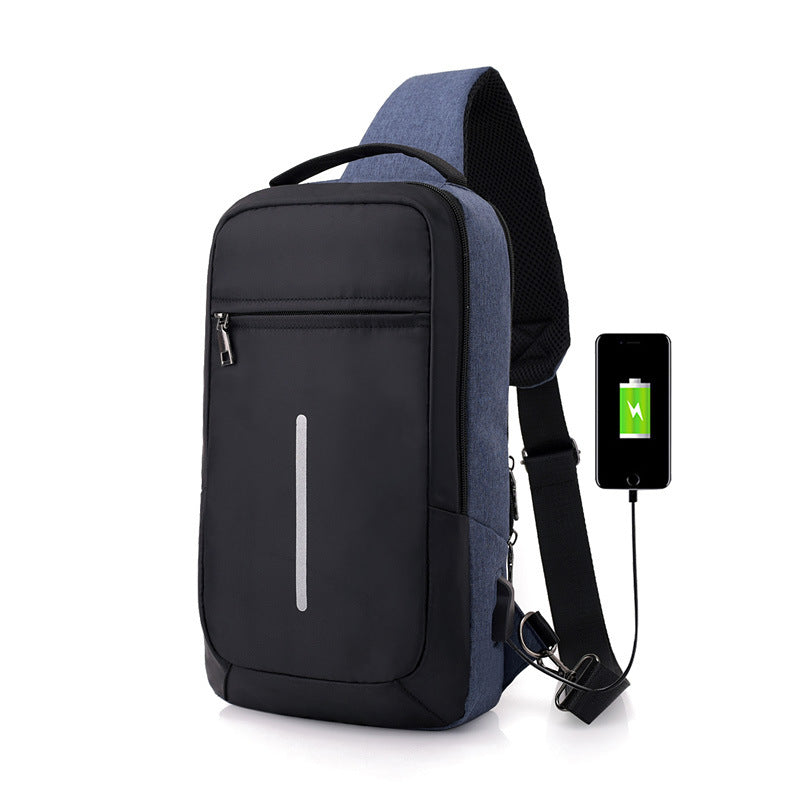 Buy Anti-theft USB Charging Chest Bag | Travel & Daily Carry