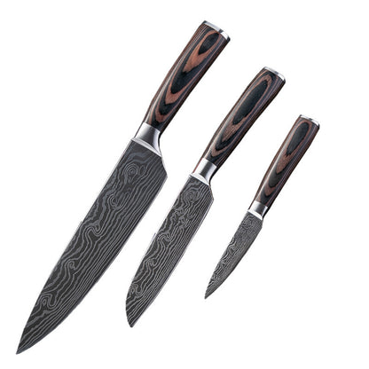 Chef Knives Kitchen Knives Cleaver and Slicing Knife Set