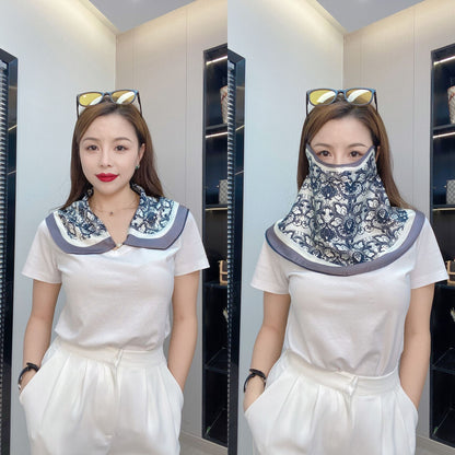 Buy Female Printed Breathable Eye Corner Protection Summer Mask