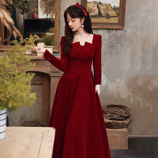 Long A-Line Skirt Chic Stylish Daily Wear Skirt for Women