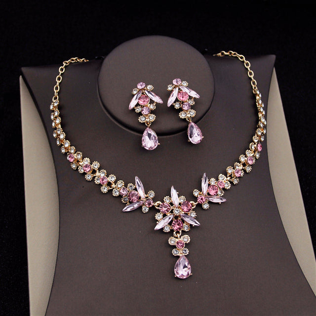 Buy Elegant Royal Queen Bridal Jewelry Sets with Tiara Crown.