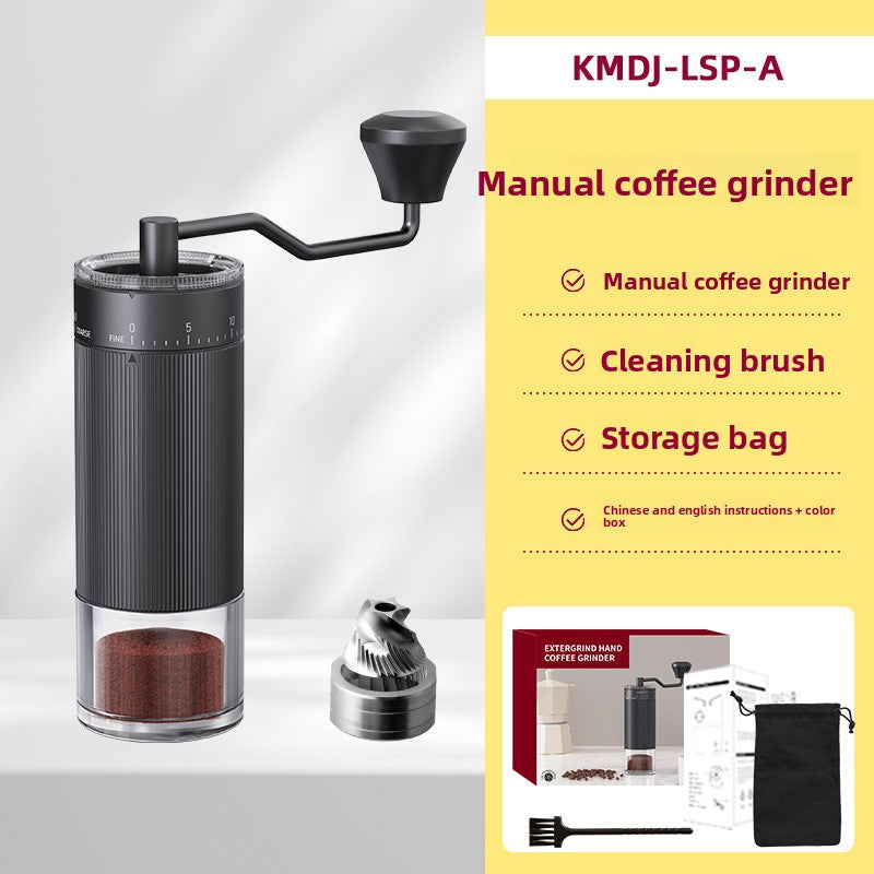 Manual Coffee Grinder with Hand Crank for Home and Travel