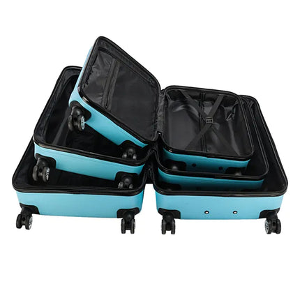 Blue 3-in-1 Multifunctional Traveling Storage Suitcase