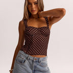 Coffee White Dots / L