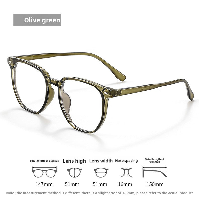 Anti-Blue Light TR90 Eyeglasses Lightweight Frame Protection