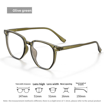 Anti-Blue Light TR90 Eyeglasses Lightweight Frame Protection