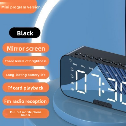 Smart Bluetooth Audio Alarm Clock with Modern Features