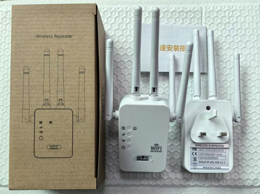 WiFi Signal Booster Extender for Stronger Home Coverage Fit