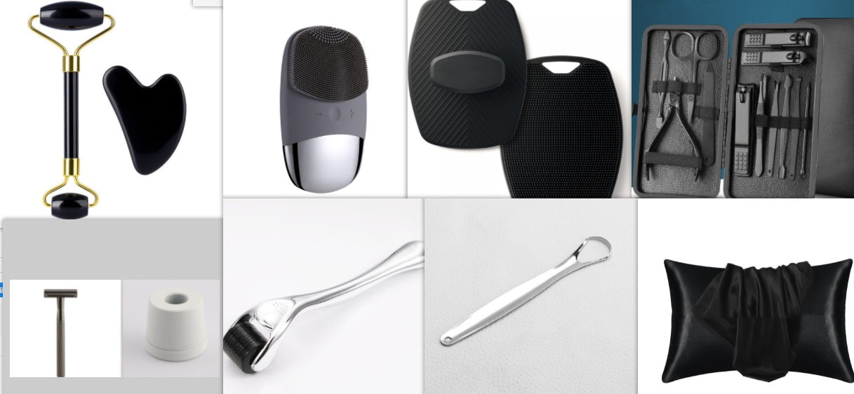 Electric Facial Cleansing Brush Silicone Skin Massager Tool
