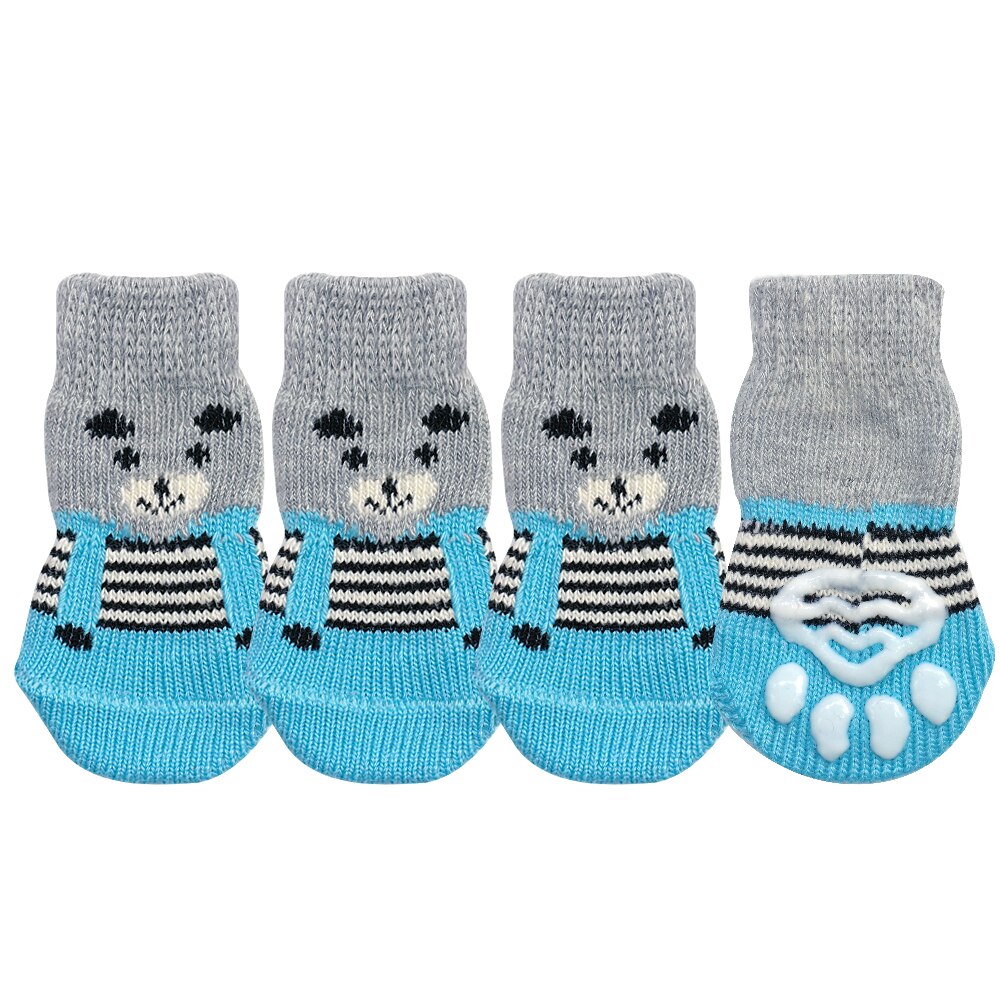 Pet Knit Skid Warm Love Cotton Socks – Comfortable & Cozy
