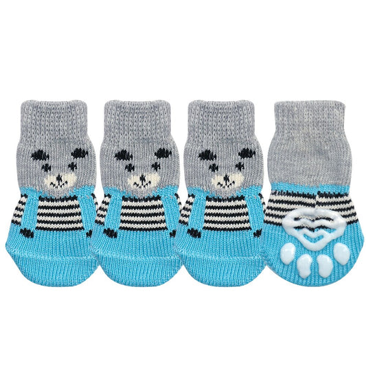 Pet Knit Skid Warm Love Cotton Socks – Comfortable & Cozy