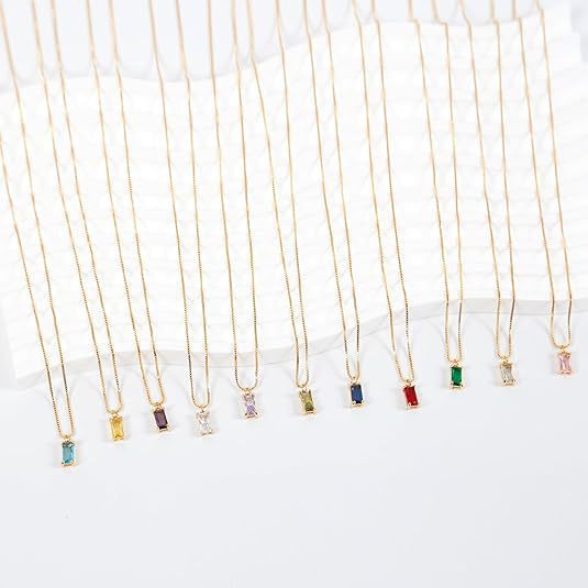Delicate Zircon Pendant Necklace Womens Fashion Jewelry