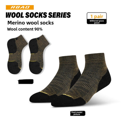 Merino Wool Sports Socks for Warm Daily Comfort Wear Pair