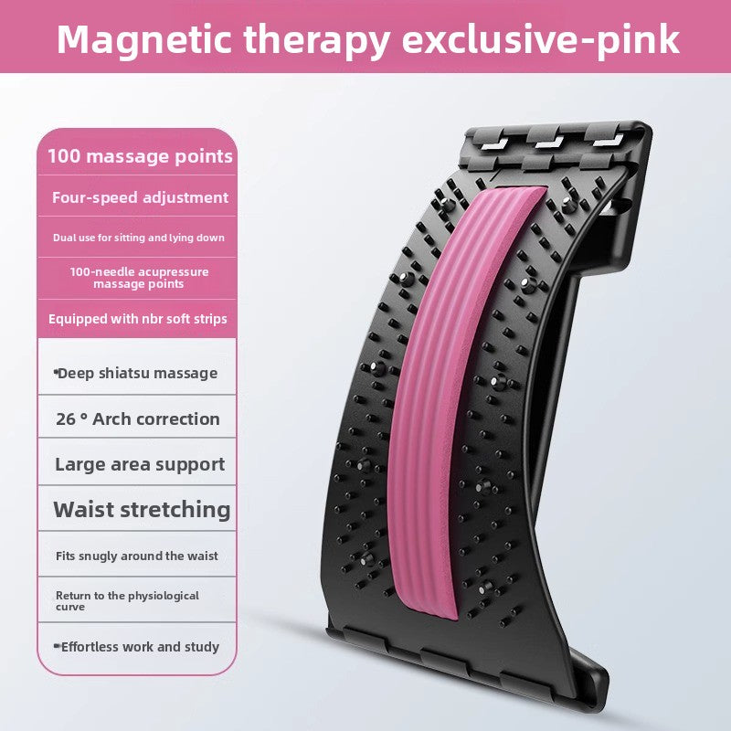 Adjustable Magnetic Lumbar Traction Device for Pain Relief