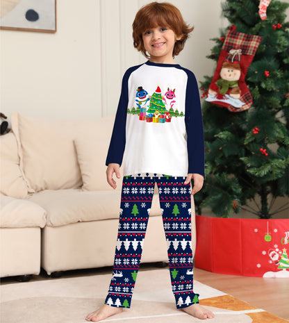 Matching Christmas Pajamas Set for Family Couples Kids Baby