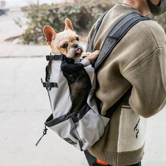 Buy Dog Carrier Backpack With Breathable Mesh and Safety Strap