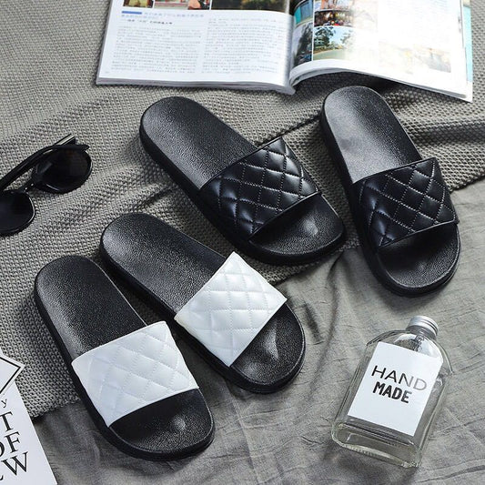Comfortable PVC Slippers for Men and Women Soft Daily Wear
