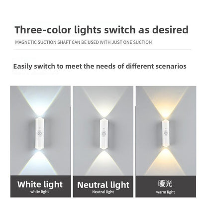 Outdoor Wall Light with Motion Sensor and Bright Design