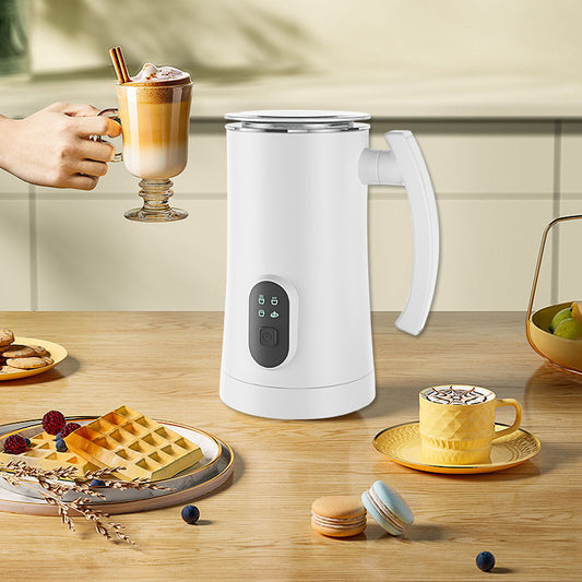 Electric Milk Frother Automatic Stainless Steel Frothing Tool