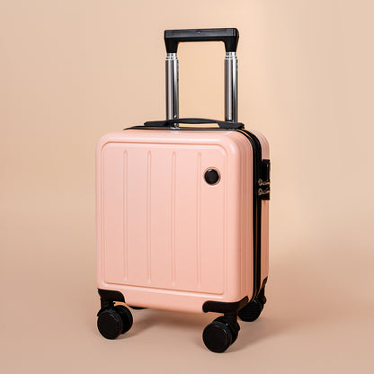 Carry-On Suitcase Lightweight with Silent Rolling Wheels
