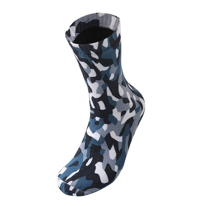 Buy Mens Camouflage Waterproof All-Cotton Hiking Socks