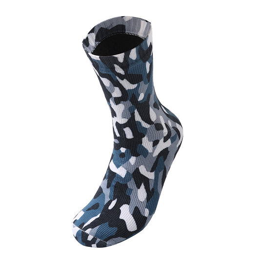 Buy Mens Camouflage Waterproof All-Cotton Hiking Socks