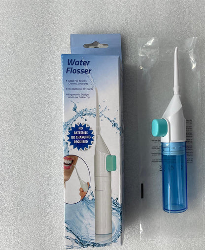 Portable Manual Dental Water Flosser for Daily Oral Care