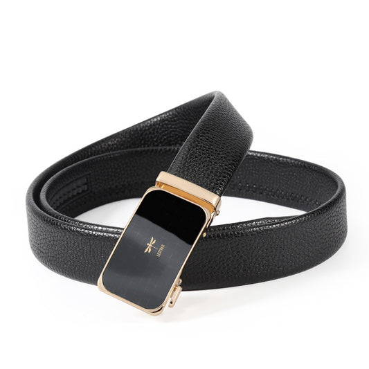 Men’s Casual Business Belt – Premium Split Leather Accessory