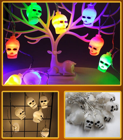 Buy Halloween LED Pumpkin String Lights – Spooky Lantern Decor
