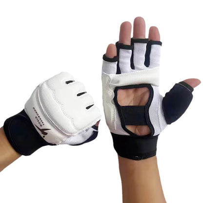 MMA Half Finger Boxing Gloves with Comfortable Fit and Grip