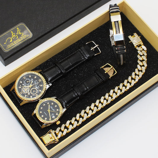 Couple Watch Set – Stylish Matching Watches for Him & Her