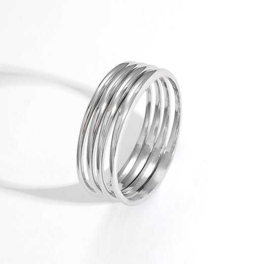 Buy Vintage Wide Plain Ring Bracelet That Goes With Everything