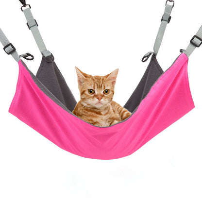 Small Cat & Dog Hanging Hammock with Plush Waterproof Layer