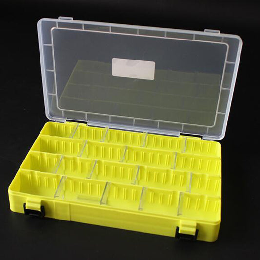 Double-Sided Double-Layer Lure Box Durable Fishing Tackle Box