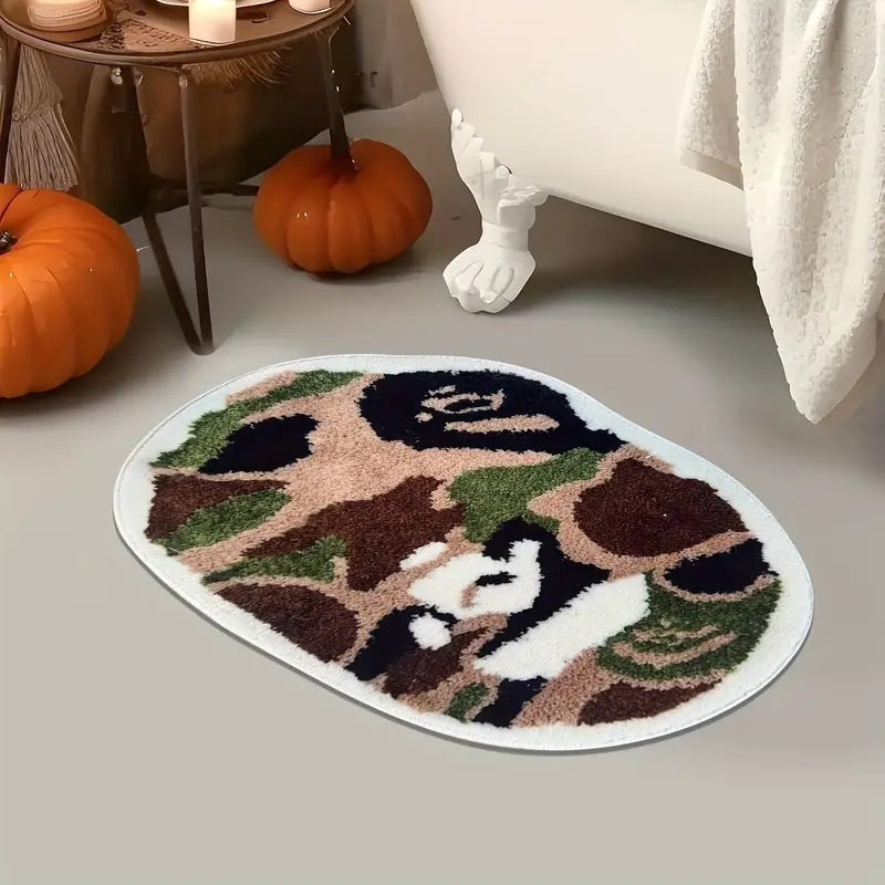 Bathroom Absorbent Non-Slip Floor Mat – Soft Quick-Dry Rug