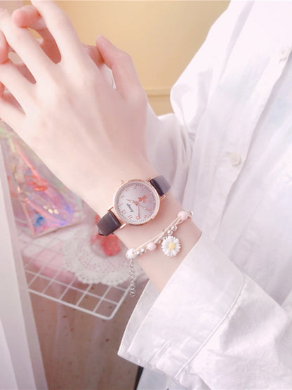 Korean-Style Cute Girl Analog Children’s Watch Trendy Design