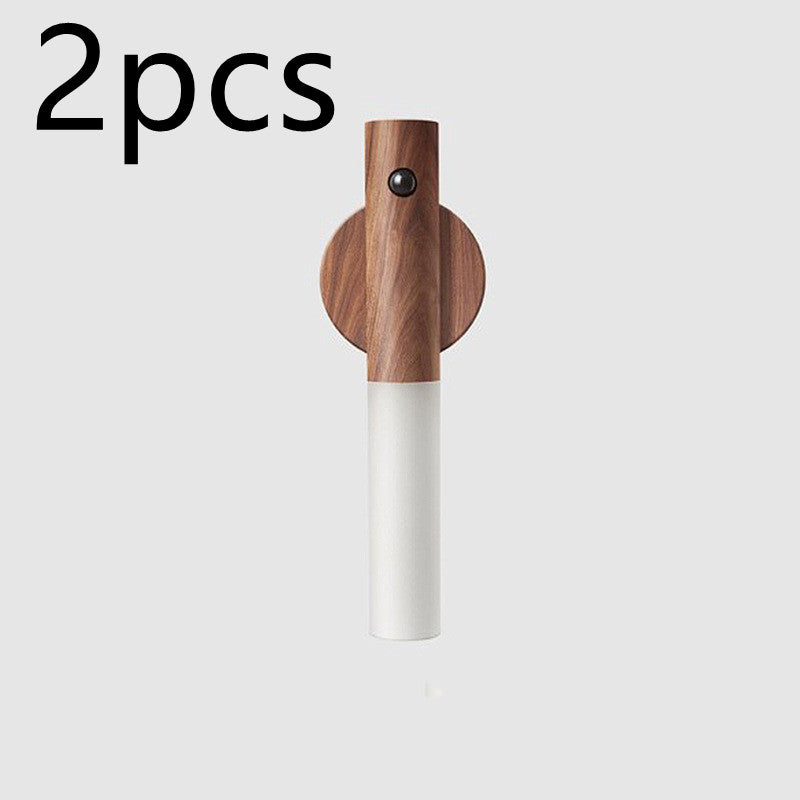 Buy Auto LED USB Magnetic Wood Motion Sensor Night Light
