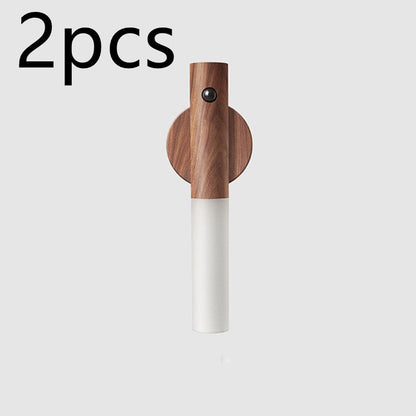 Buy Auto LED USB Magnetic Wood Motion Sensor Night Light
