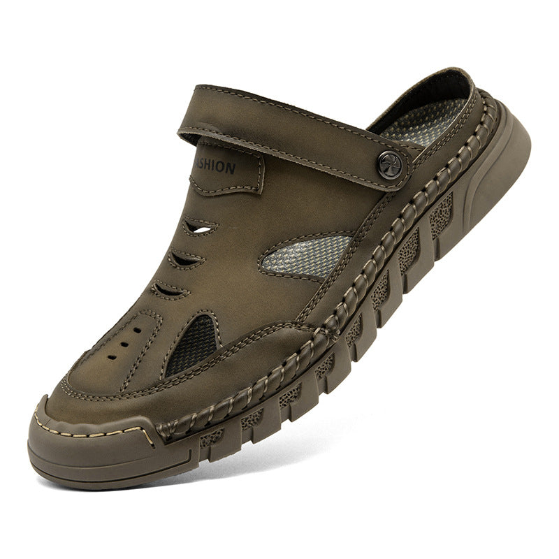 Buy New Plus Size Closed Toe Sandals For Men Comfortable Fit
