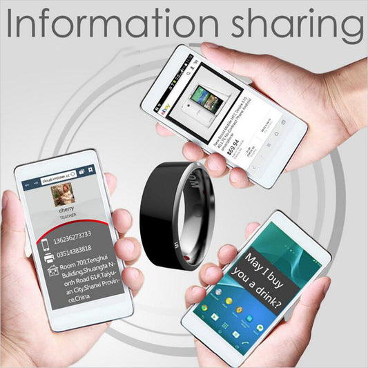 Buy Smart Ring Wearable Device Multifunctional Black High-Tech Pro
