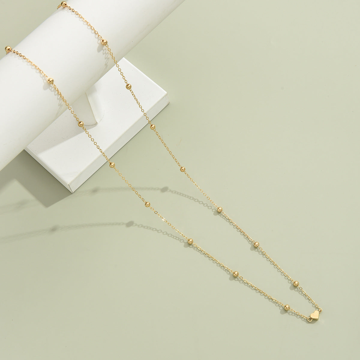 Buy Heart Shaped Bead Waist Chain Golden Alloy Summer Accessory