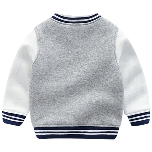 Boys Knit Cardigan Jacket Comfortable Stylish Kids Outerwear