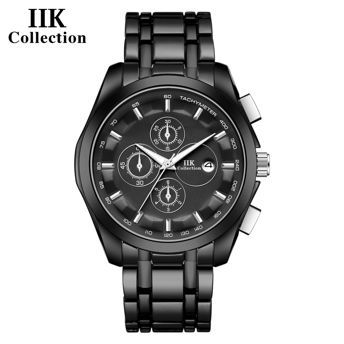 New Luminous Hands Alloy Mens Quartz Watch