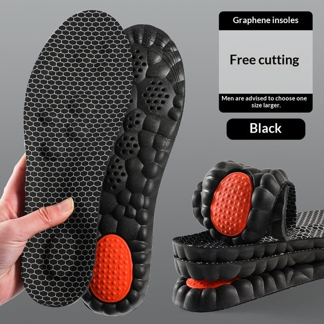Graphene Massage Arch Support Insoles For Shoes Foot Pain Relief