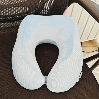 Memory Foam U-Shaped Travel Neck Pillow Soft Support Use